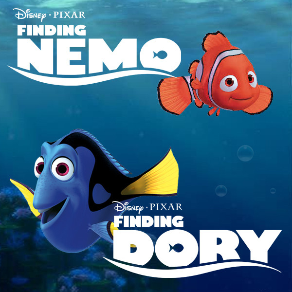 Finding Nemo and Finding Dory Wall Stickers