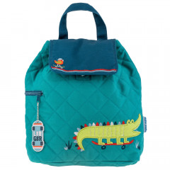 Children's Quilted Backpack - Alligator
