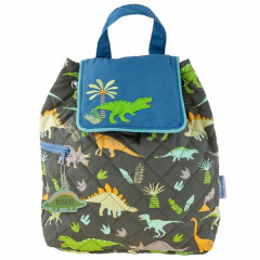 boy dinosaur quilted backpack
