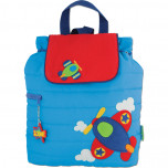 planes nursery quilted backpack