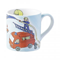 Kids Fire Engine Ceramic Mug