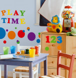 Primary Numbers Wall Stickers
