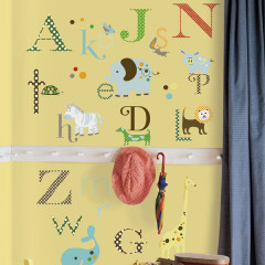 Animals and Alphabet Wall Stickers