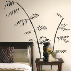 Painted Bamboo Wall Stickers