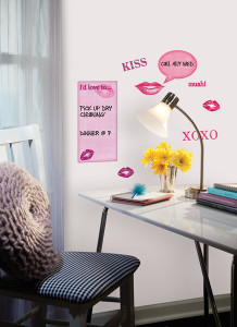 Dry Erase Kisses Wall Stickers by RoomMates
