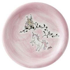 Children's Ceramic Unicorn Plate