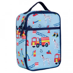 Fire Engine Insulated lunch Bag